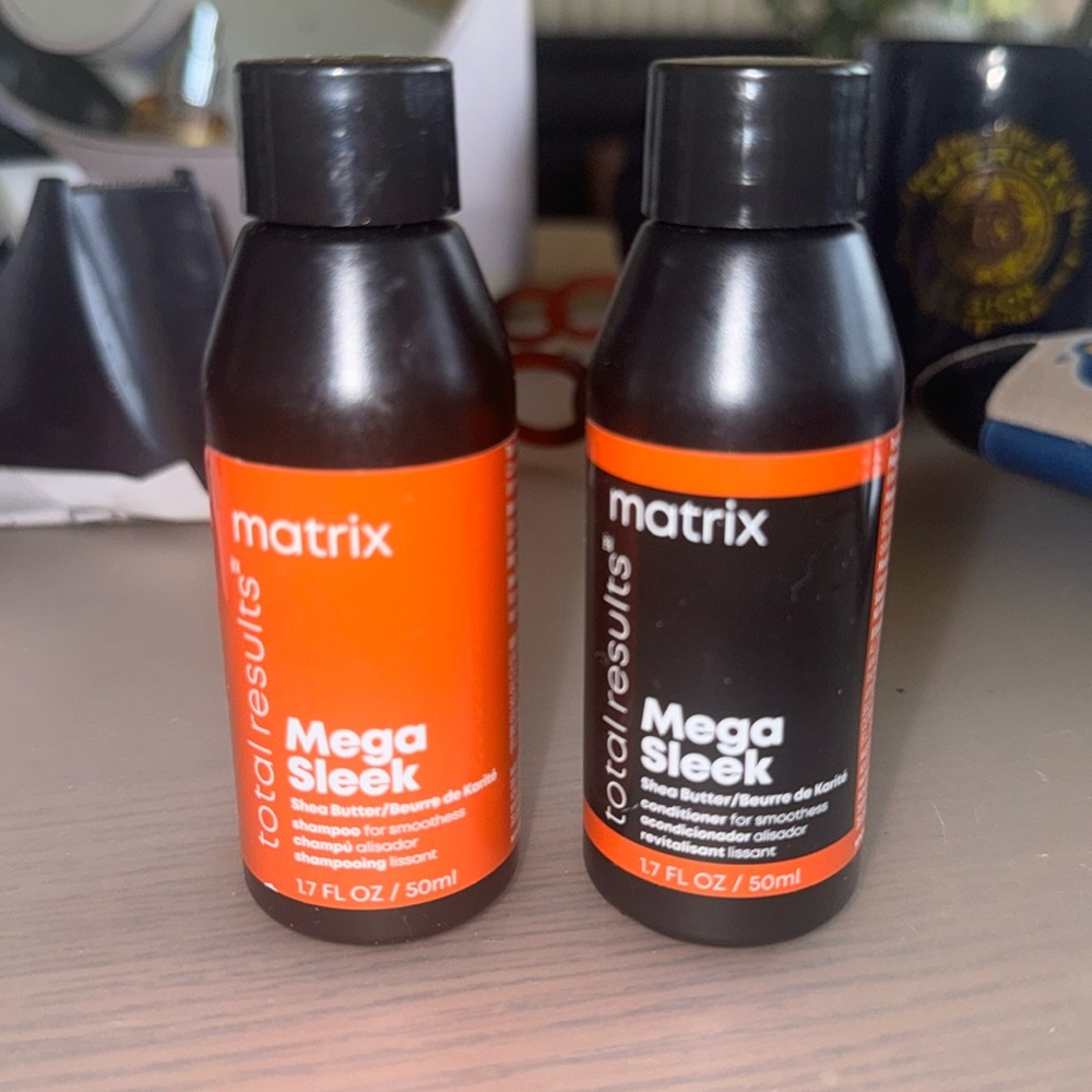 Matrix Mega Sleek Travel Shampoo & Conditioner